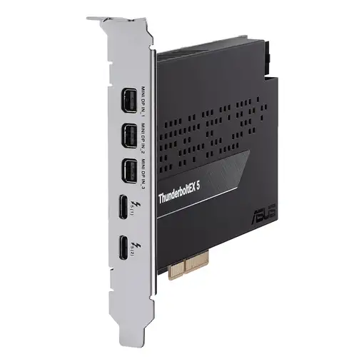 ASUS ThunderboltEX 5 tarjeta y adaptador de interfaz Interno Mini DisplayPort, PCI