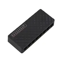 iggual FES800 No administrado Fast Ethernet (10/100) Negro