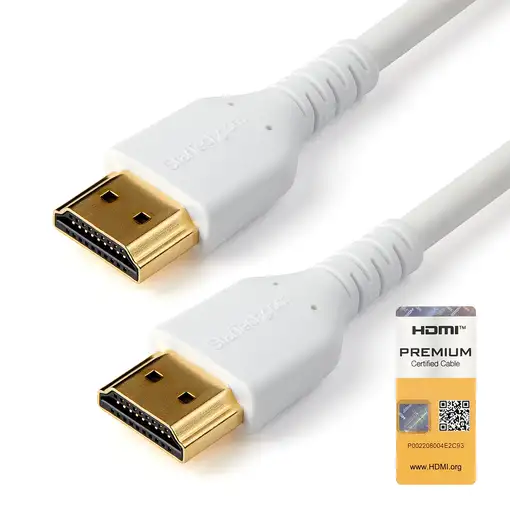 StarTech.com Cable HDMI 2.0 Certificado Premium de Alta Velocidad con Ethernet de