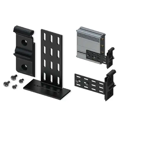 Teltonika PR5MEC23 kit de montaje Negro ABS, Acero