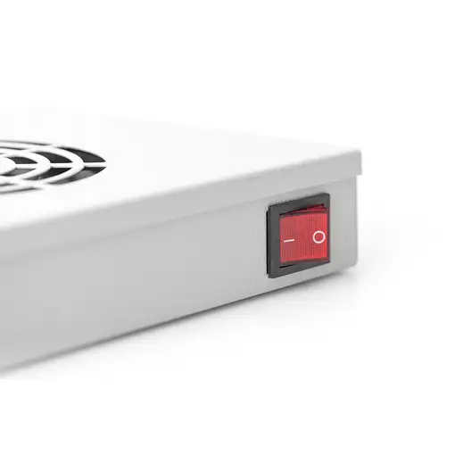 Digitus Unidad de ventilador para instalación variable de 483 mm (19")