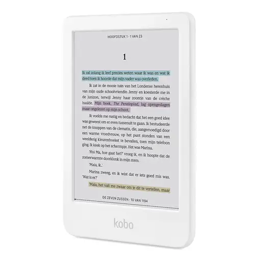 Kobo Clara Colour lectore de e-book Pantalla táctil 16 GB Wifi Blanco