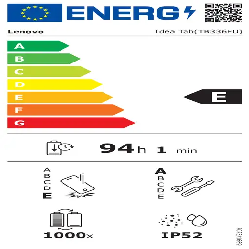 Tablet Idea Tab 11" 8GB / 256GB Gris LENOVO