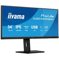 iiyama ProLite XUB3493WQSU-B6 pantalla para PC 86,4 cm (34'') 3440 x 1440 Pixeles