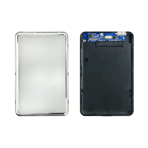 TooQ TQE-2538B caja para disco duro externo Caja de disco duro (HDD) Negro, Gris 2