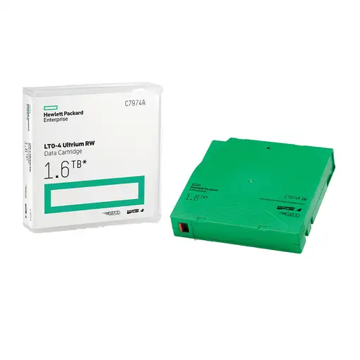 HPE LTO4 Ultrium 1.6TB Read/Write Data Cartridge Cinta de datos virgen 800 GB LTO HPE LTO4 Ultrium 1.6TB Read/Write Data Cartridge Cinta de datos virgen 800 GB LTO