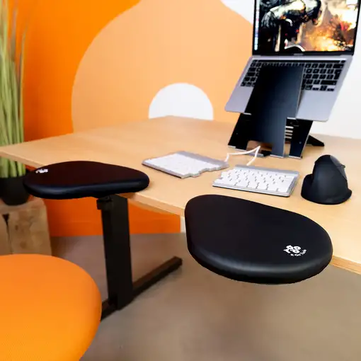 R-Go Tools Apoyabrazos R-Go split, apoyabrazos ergonómico en dos partes, ajustable