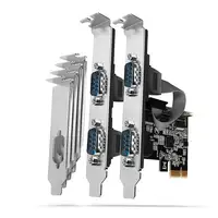 Axagon PCEA-PSN PCIe-Adapter mit 4x Seriell-Ports - ASIX AX99100 Chipsatz tarjeta