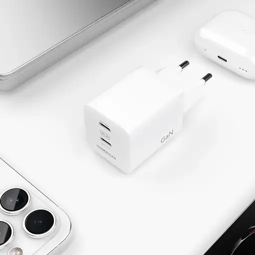 Vonmählen Unity GaN 40W Universal Blanco Corriente alterna Carga rápida Interior