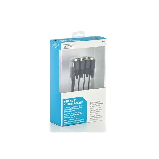 Digitus Cable ® USB 2.0 a 4 RS232 Digitus Cable ® USB 2.0 a 4 RS232