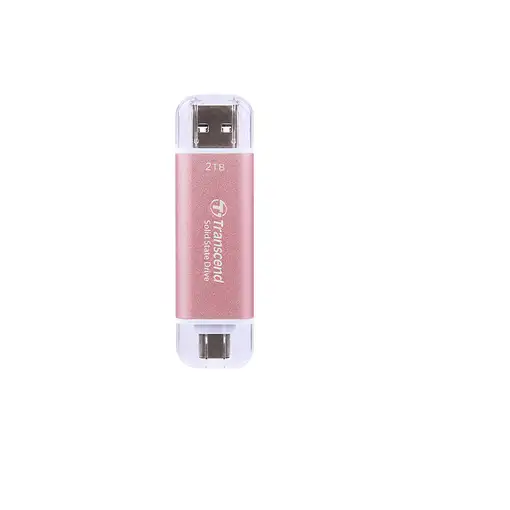 Transcend ESD310 2 TB USB tipo A a USB tipo C 3.2 Gen 2 (3.1 Gen 2) Rosa Transcend ESD310 2 TB USB tipo A a USB tipo C 3.2 Gen 2 (3.1 Gen 2) Rosa