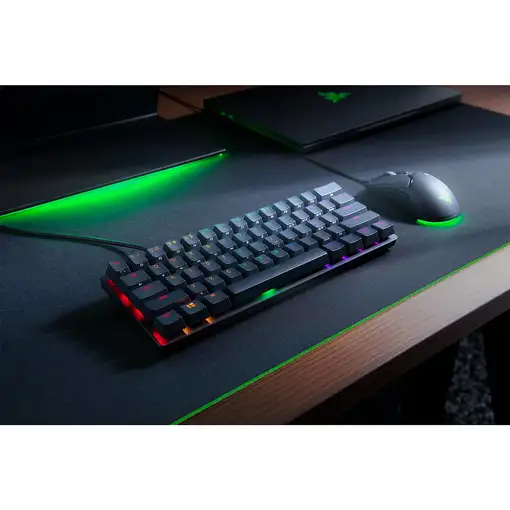 Razer Huntsman Mini teclado Juego USB QWERTZ Alemán Negro