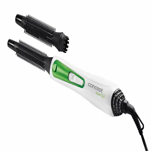 Concept KF-1310 Cepillo de aire caliente Verde, Blanco 400 W 0,19 m