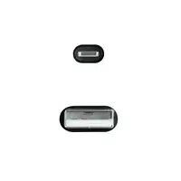 Nanocable Cable Lightning a USB 2.0, Lightning/M -USB A/M, Negro, 1 m
