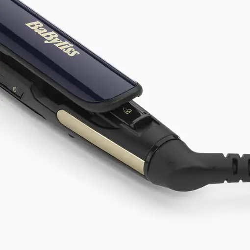 BaByliss ST484E Utensilio de peinado Plancha de pelo Caliente Negro, Oro 3,3 m