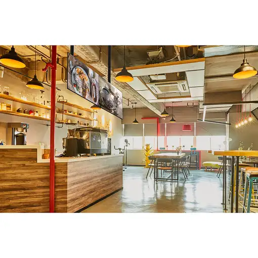 Equip 650373 Soporte de techo para doble pantalla de 45"-55