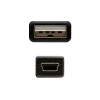 Nanocable CABLE USB 2.0, TIPO A/M-MINI USB 5PIN/M, 1.0 M