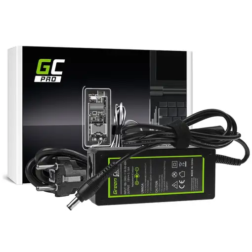 Green Cell AD20P adaptador e inversor de corriente Interior 60 W Negro