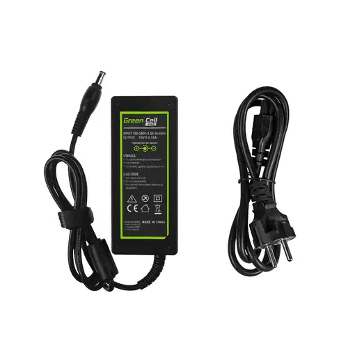 Green Cell AD20P adaptador e inversor de corriente Interior 60 W Negro