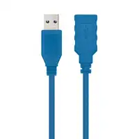 Nanocable 10.01.0901-BL cable USB USB 3.2 Gen 1 (3.1 Gen 1) 1 m USB A Azul