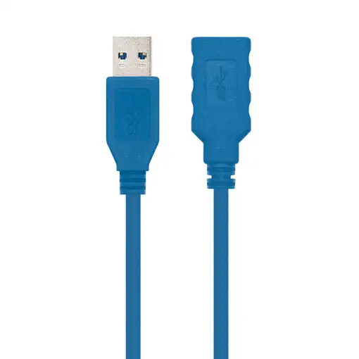 Nanocable 10.01.0901-BL cable USB USB 3.2 Gen 1 (3.1 Gen 1) 1 m USB A Azul