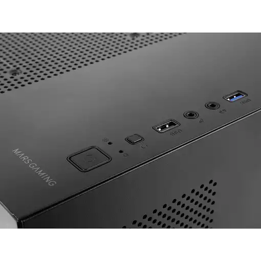 Mars Gaming MC-3TLITE Mini Tower Negro