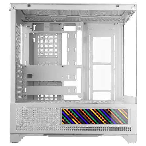Mars Gaming MCLCDXW carcasa de ordenador Midi Tower Blanco