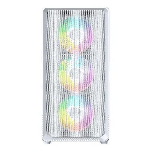 Montech X5M (W) carcasa de ordenador Micro Torre Blanco