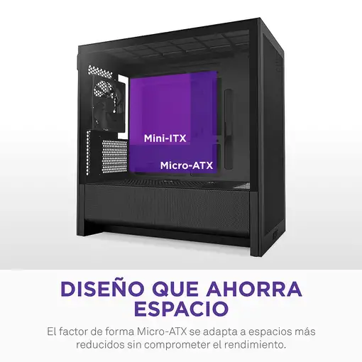 NZXT H9 H3 Flow Midi Tower Negro