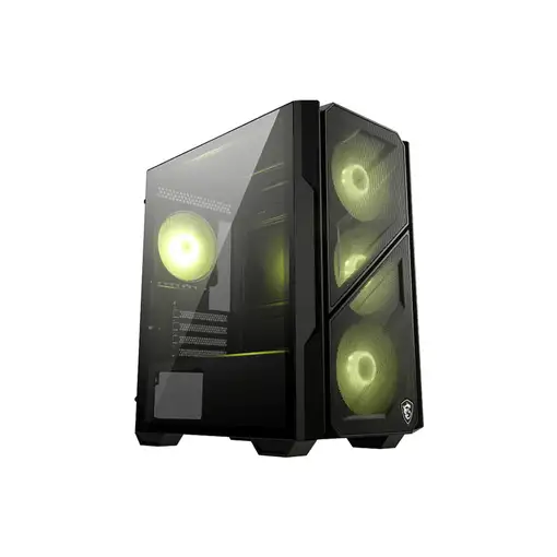 MSI MAG FORGE M110R AIRFLOW carcasa de ordenador Mini Tower Negro