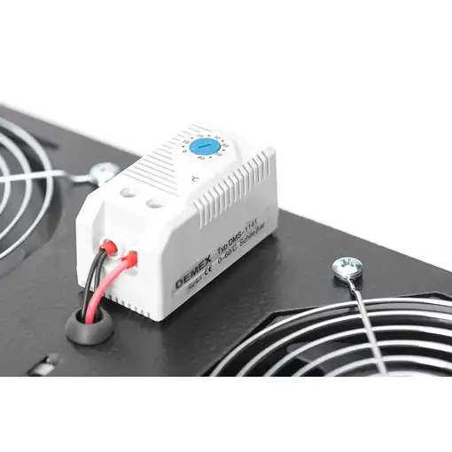 Digitus Unidad de ventilador de techo para armarios murales de 483 mm (19")