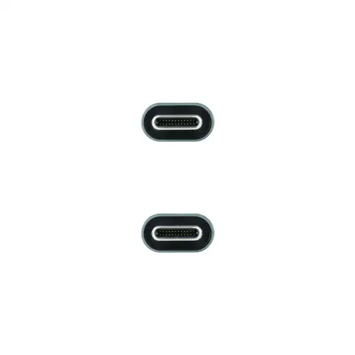 Nanocable Cable USB 3.2 Gen2x2 20Gbps 5A/100W 4K/60Hz USB-C/M-USB-C/M, 2 m