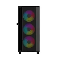 Gembird CCC-FC-4000 carcasa de ordenador Torre Negro