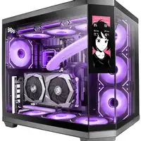 Mars Gaming MC3TCORELCD carcasa de ordenador Midi Tower Negro