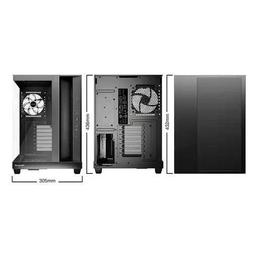 be quiet! Light Base 500 LX Black Midi Tower Negro