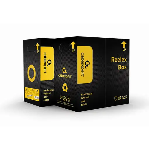 Gembird Cat5e, 305m cable de red Gris