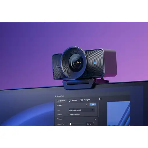 Elgato Facecam 4K cámara web USB-C Negro