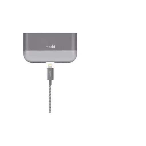 Moshi 99MO023044 cable de conector Lightning 1,2 m Gris, Titanio