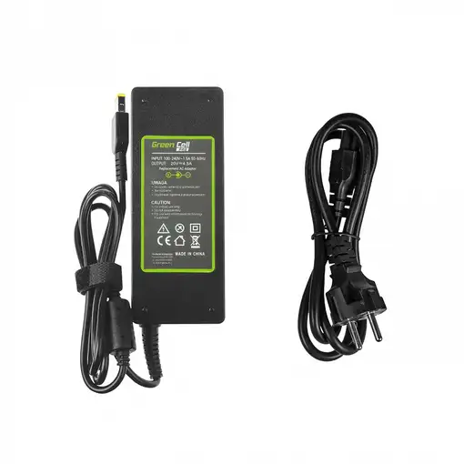 Green Cell AD39AP adaptador e inversor de corriente Interior 90 W Negro
