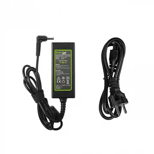 Green Cell AD40P adaptador e inversor de corriente Interior 45 W Negro