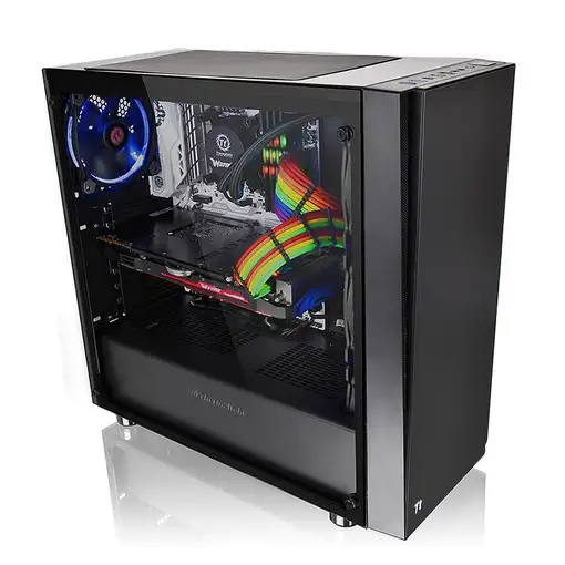 Thermaltake Versa J21 Tempered Glass Edition Midi Tower Negro