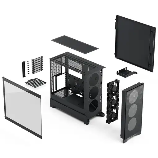 Fractal Design Pop 2 Air Black TG Midi Tower Negro