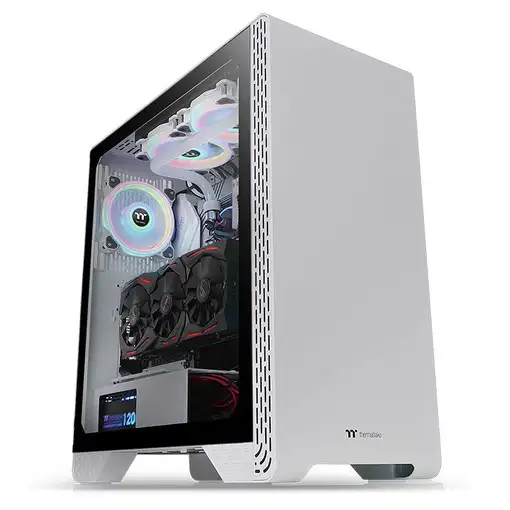 Thermaltake S300 TG Snow Midi Tower Blanco