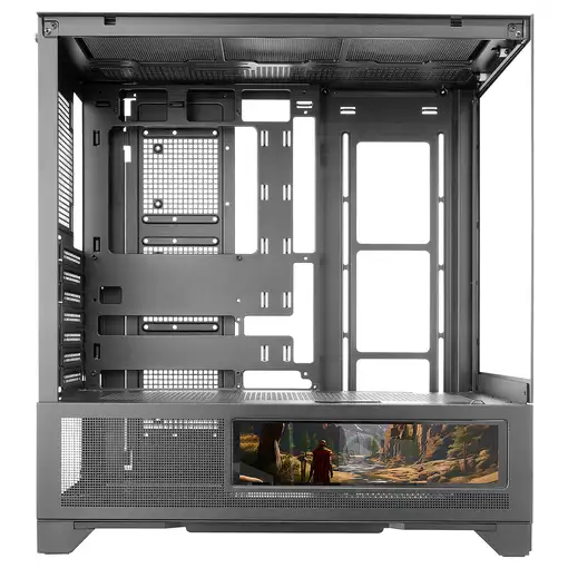 Mars Gaming MCLCDX carcasa de ordenador Midi Tower Negro