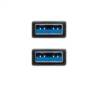 Nanocable 10.01.1002-BK cable USB USB 3.2 Gen 1 (3.1 Gen 1) 2 m USB A Negro