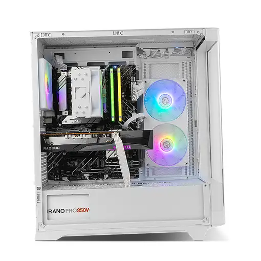 NOX Hummer ETHER Midi Tower Blanco