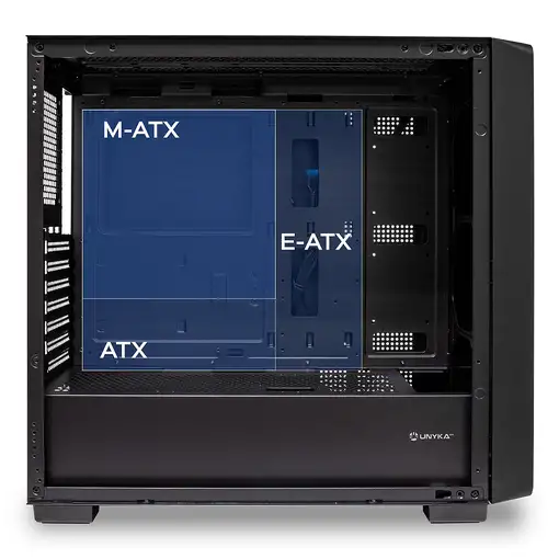 UNYKAch Caja ATX REVELAT Madeira Black