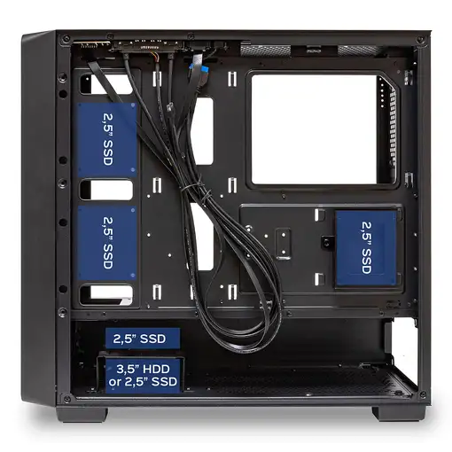 UNYKAch Caja ATX REVELAT Madeira Black