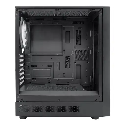 CoolBox GAMING CAJA ATX GA450 STARLIGHT BLACK ARGB USB-C 3.2 GEN1 SIN FTE + 1 VENT