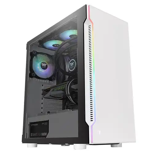 Thermaltake H200 TG Snow RGB Midi Tower Blanco Thermaltake H200 TG Snow RGB Midi Tower Blanco